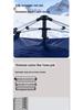 Four-Season Double-Layer Waterproof Tent with Quick-Open Design, Two Doors, Windows, and Ventilation for Camping.