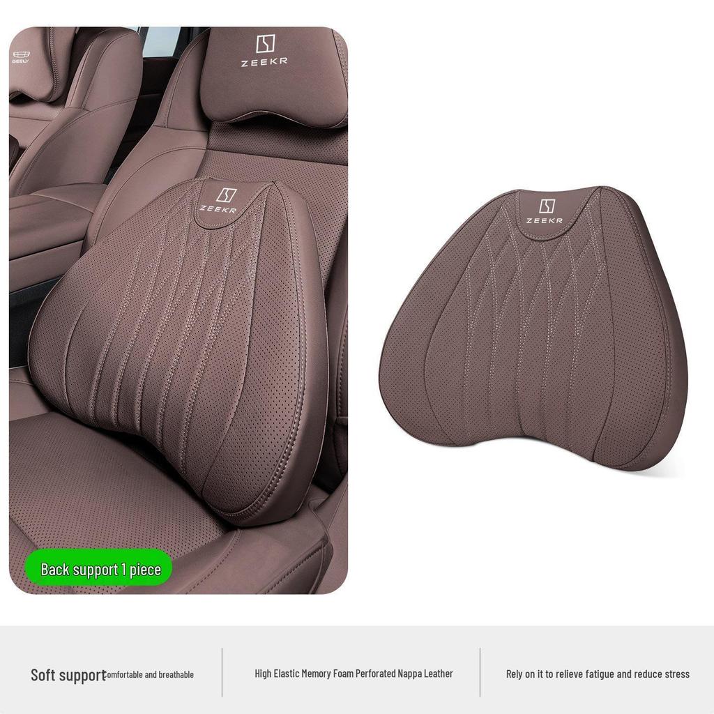 Zeekr 001/009/007 Car Headrest Neck & Lumbar Support Pillow Cushion