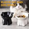 Black Cat Bowl Amazon Plastic Cat Bowl Pet Bowl Pet Supplies Cat Bowl Dog Bowl Macaron Color New Cat and Dog Universal Pet Bowl