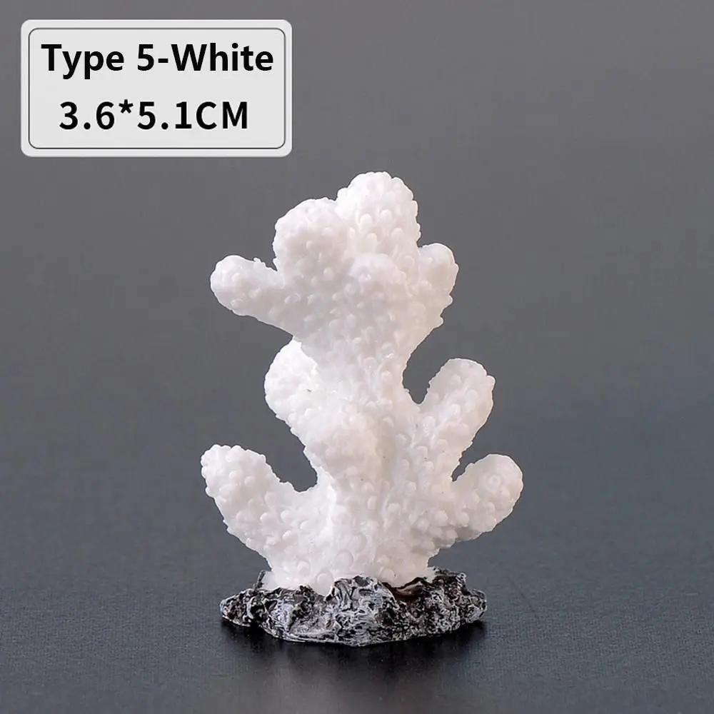 Aquarium Artificial Coral Landscape Ornaments Garden Fish Tank Decor Resin Reef Rock Making Simulation Starfish DIY Background