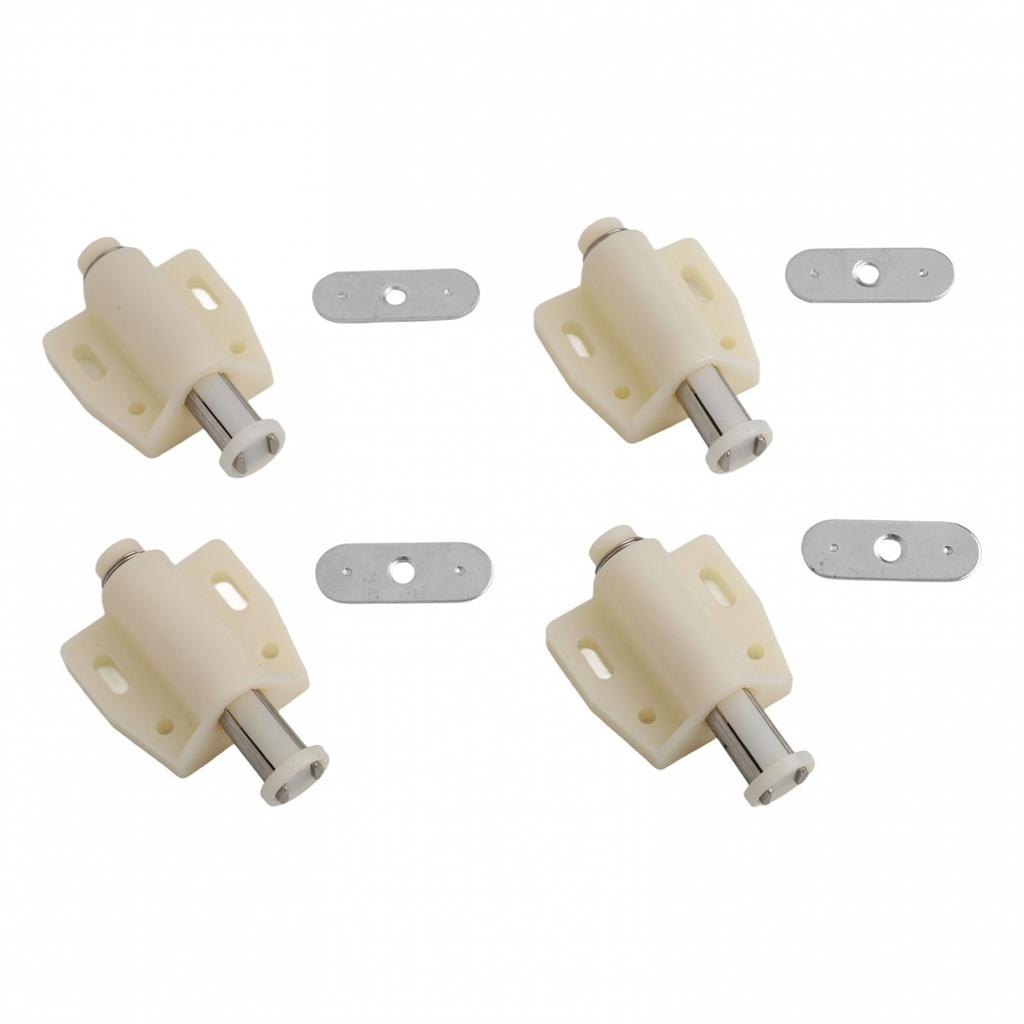 Wardrobes Bathroom Touch Latch Push To Open 4pcs/set ABS