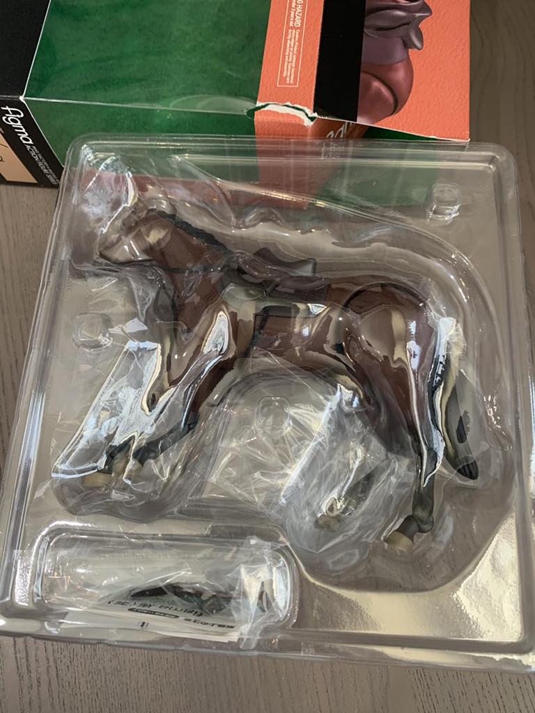 figma Horse 16cm ABS Painted Articulated Figure (Brown) Approx. & ATBC-PVC
