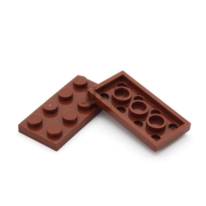 50Pcs Moc Compatible 3020 Plate 2X4 Bricks Colorful Building Blocks Educational Assembles Particles Accessories Toy City
