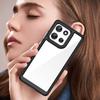 For Motorola Moto G86 5G Phone Case WANLONFENG XC Series TPU Acrylic Cover with Tempered Glass (Big Lens Hole)