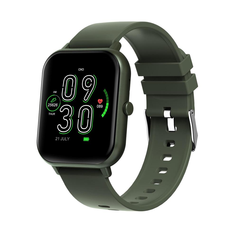 ZL54CJ Bluetooth Smartwatch: Heart Rate/Blood Pressure Monitor, Blood Oxygen, Music, Messaging, Multi-Sport Functions.