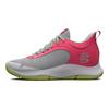Under Armour Curry 3Z6 Grigio Nebbia Rosa Shock Scarpe da Ginnastica da Uomo 3025090-104