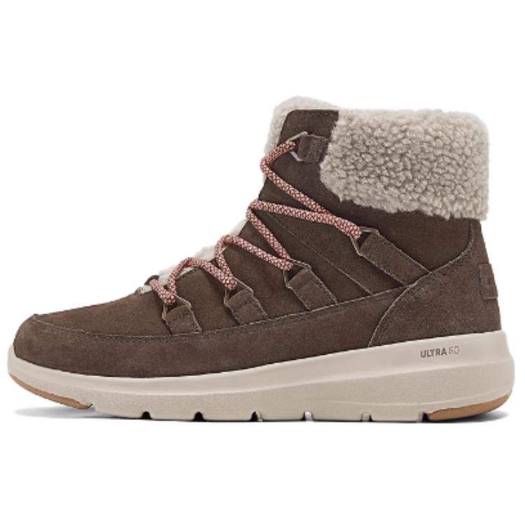 Skechers On-The-Go Comfortable Versatile Short Snow Boots Women boots Brown 144187-CHOC 37