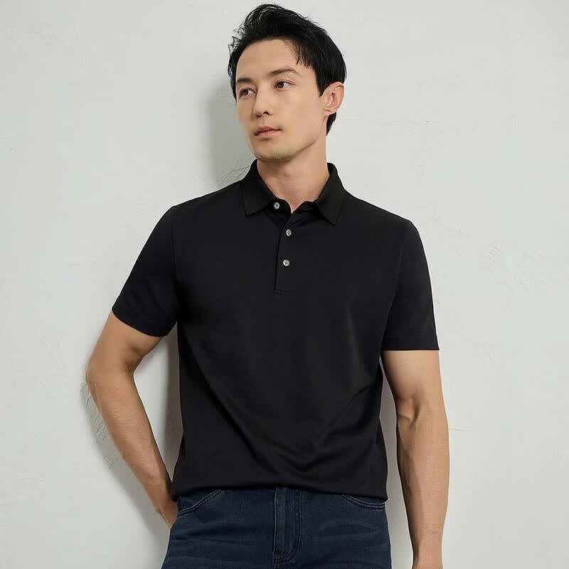 EMZ Men s Lightweight Short Sleeve Polo Shirt M