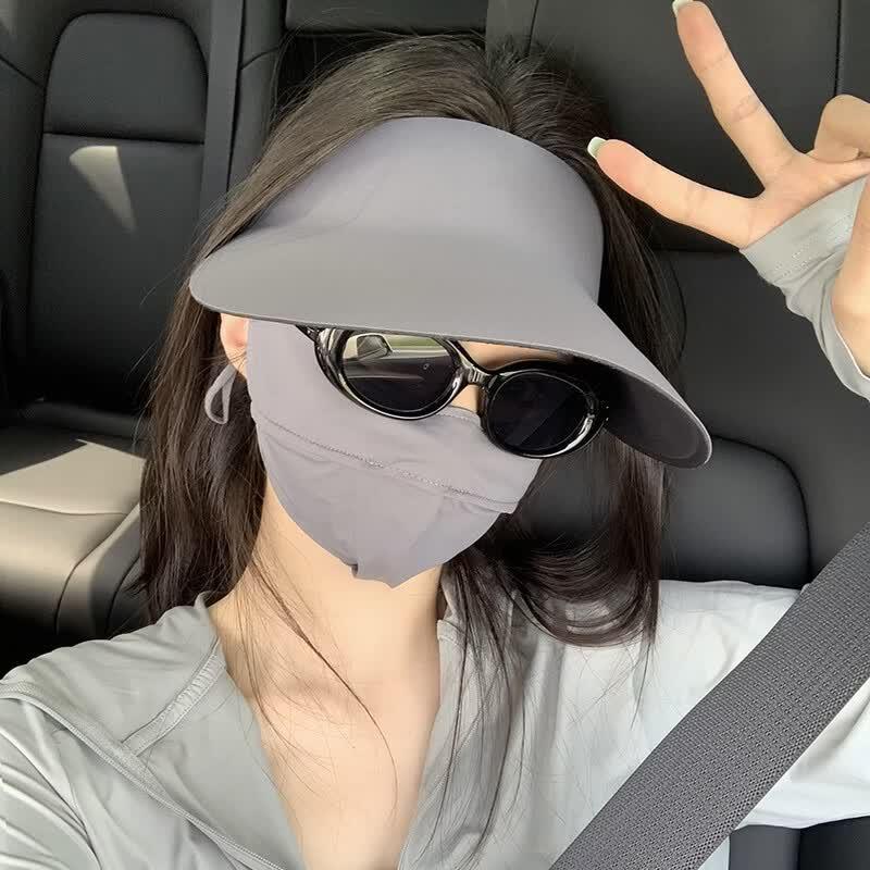 Seamless Breathable UV Protection Sun Visor