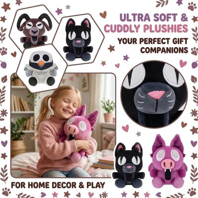 Plüschtiere, Niedliche und Weiche Plüschpuppen, Sind Ideal Für Die Heimdekoration Und Zum Spielen, Und Machen Auch Tolle Geburtstagsgeschenke Für Kinder Und Erwachsene.