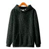 Unisex Oversized Hooded Sweatshirt With 3D Leopard Print Zipper Front Casual Streetwear Apparel