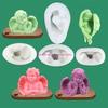 Geflügelter Baby-Statue Silikonform für Kerzen- und Seifenherstellung Silikonformen für handgemachtes Valentinstagsgeschenk