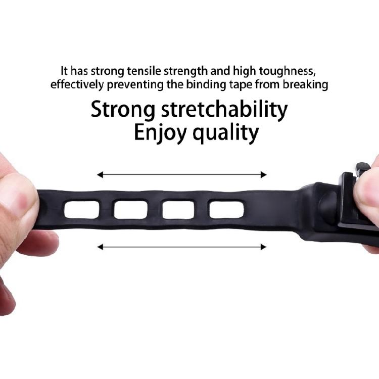 Universal Silicones Bike Light Bases Quickly Install Belt Night Visibilities Enhancers Cycling Accessory