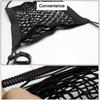 Car Mesh Pockets Inter-seat Storage Elastic Mesh Pockets Car Storage Mesh Bags Seat Storage Bags Car Interior Products