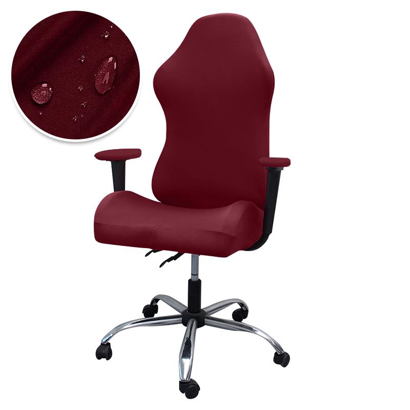 Dikke Polar Fleece Gaming Stoelhoes Hoge Elasticiteit Volledige Bedekking Computer Kantoor Draaibaar Lift Stoel Beschermer Overtrek chair cover