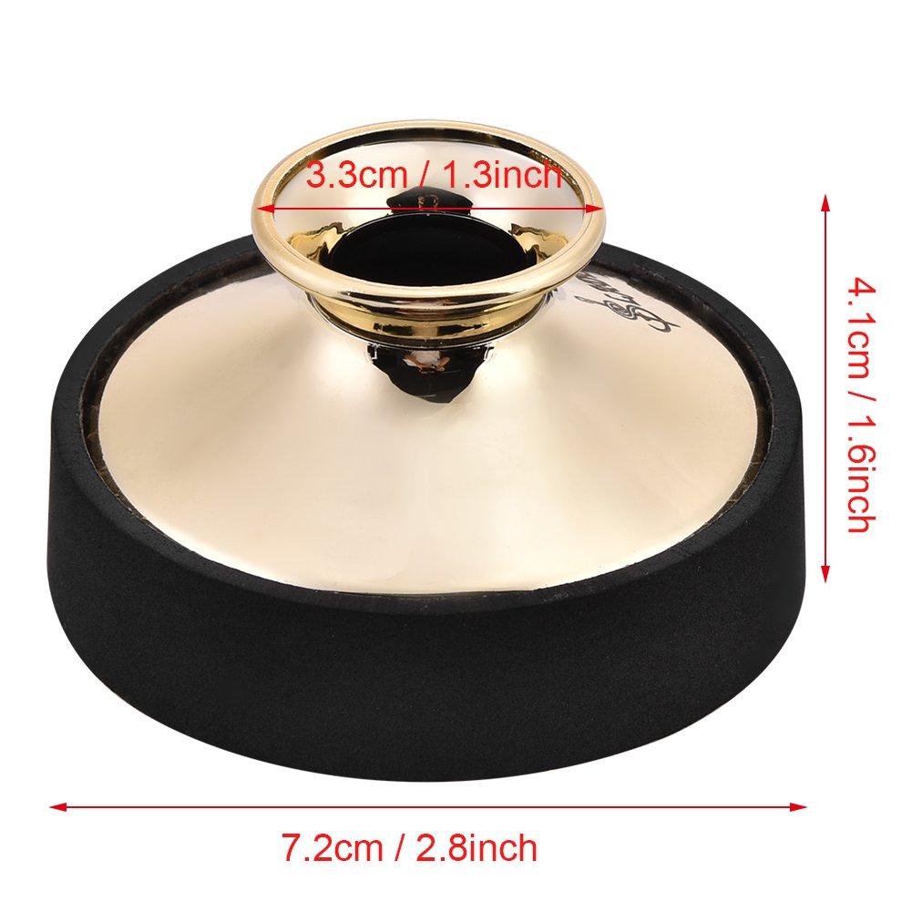 Yosoo Saxophone Mute Black Lightweight YM-01