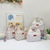 Lunch Bag for Women Men Reusable Lunch Tote Bag Cute Floral Lunch Box Zipper Lunch Container for Home School Office Outdoor Use