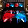 Gamepad Bedding Set Queen Size Duvet Cover Creative Black Bed Comforter Cover Set Polyester Quilt Cover Bedclothes 2/3Pcs