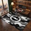 Brighton & Hove Albion Football Print Crystal Velvet Rug, Comfortable Water Absorbent Non Slip Indoor Floor Carpet