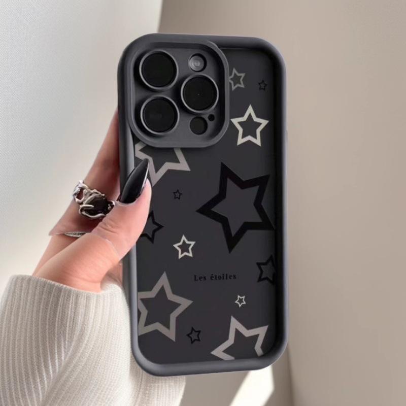 Stars Moon iPhone Case for 13 To 17 Pro Max - Japanese Korean Style