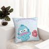 Hangyodon Cartoon Pillowcase Double-Sided Printing Polyester Cushion Cover Decorative Pillow Case Cover Home Square 18''