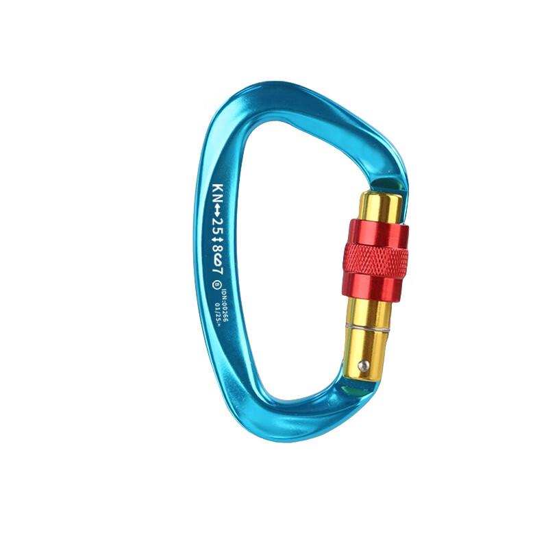 UOSU D-Shape Screw Gate Climbing Carabiner