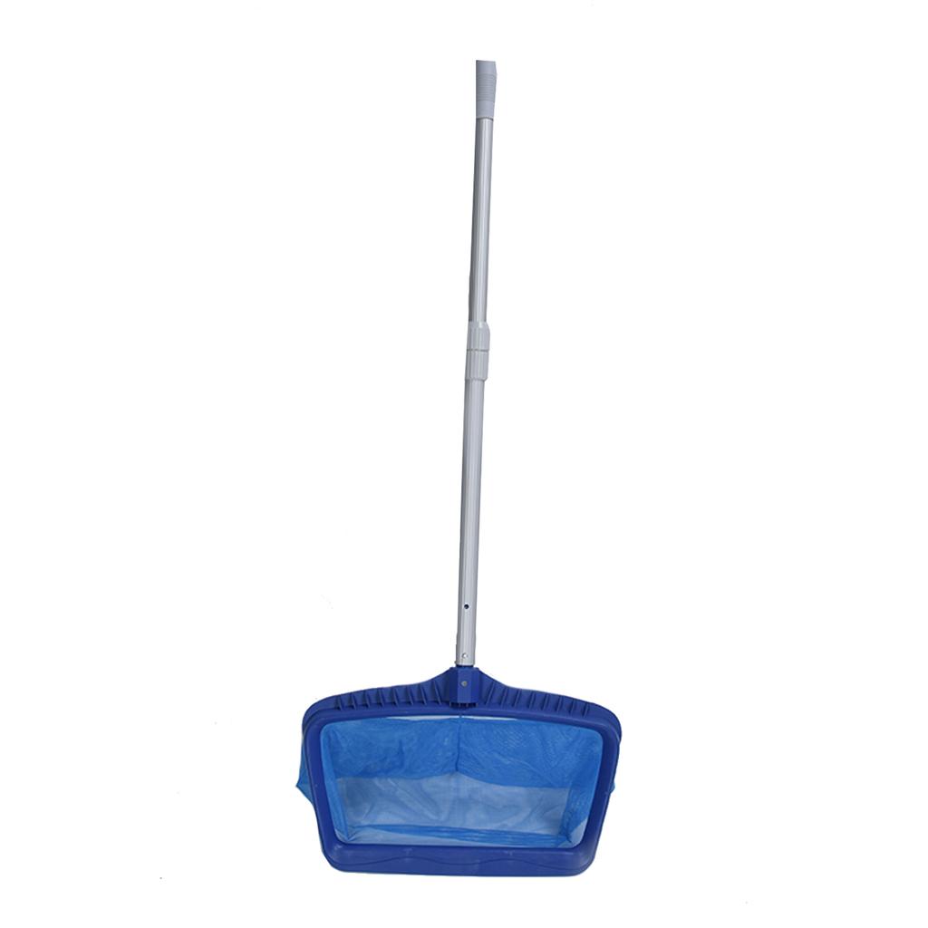 Pool Cleaning Net Pool Skimmer Net with Telescopic Aluminum Rod for Swimming Pool