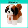 Cuter Poodle Husky Plush Dog With Tassel Necklace Decor For Kids And Collectors