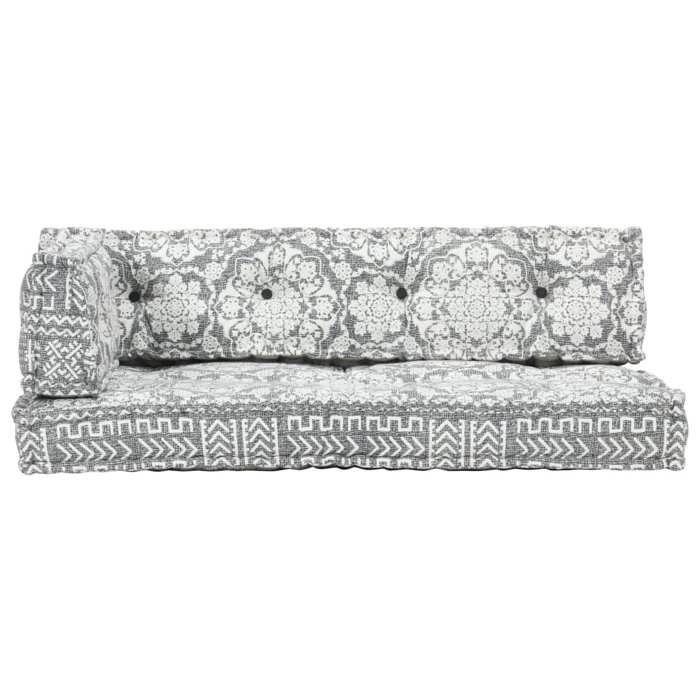 VidaXL Pallet Sofa Cushion Sofa Cushion Padding Living Room Home Interior Comfortable and Soft Light Grey 287725