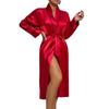 Danny Lin Summer Ice Silk Bathrobe: Light, Stylish Homewear Cardigan