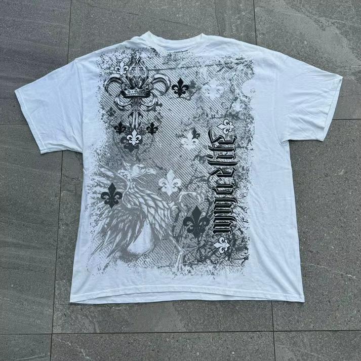 Mens Graphic T Shirt S-3XL Y2K Southpole Style Xtreme Couture Affliction grunge S