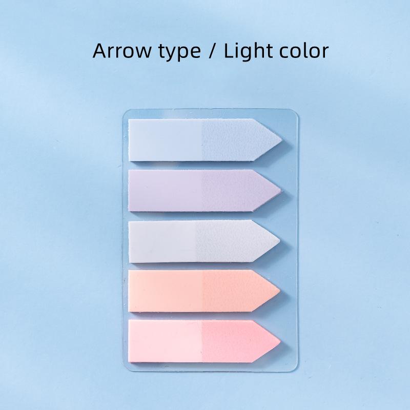 1pcs Translucent Index Stickers Multi Color Drawer Arrow Type Sticky Notes and Memo Pad Self Adhesive Diary School