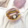 3263 Dopamine Small Square Bag Mini Cosmetic Bag Portable Mesh Lipstick Storage Bag Sanitary Bag Change Bag