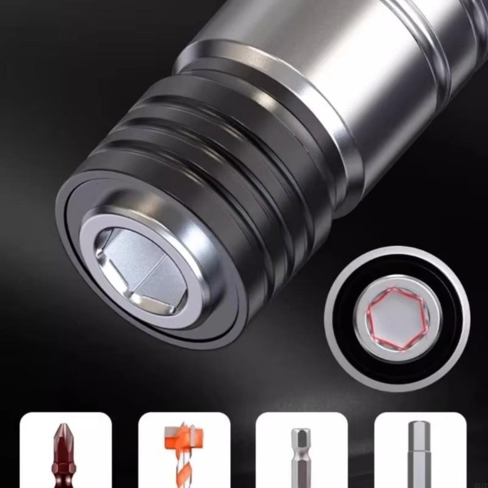 Quick Change Impact Wrench 1/4 Hex T-type Shaft Multifunctional Screwdriver  Tool Accessories