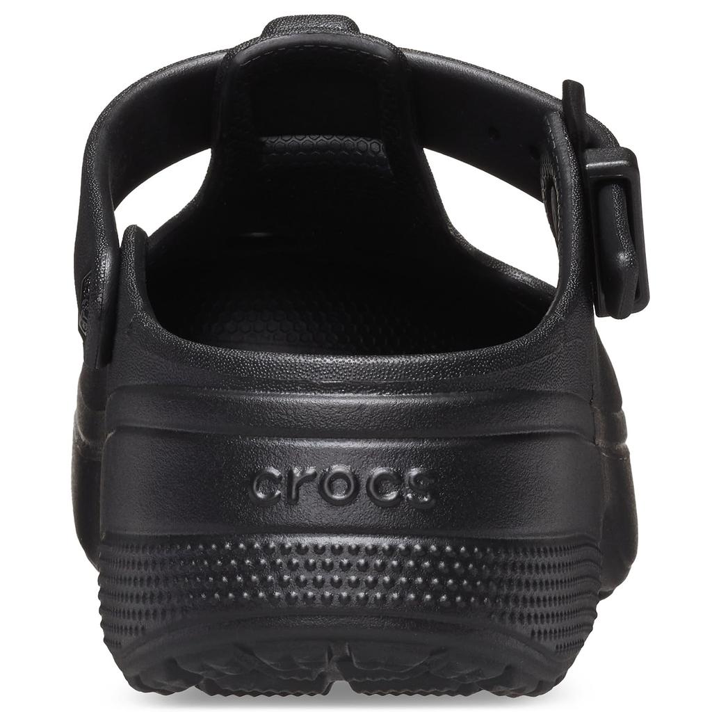 Crocs Classic Mary Jane Clog Unisex Sandals, Black, 25cm,
