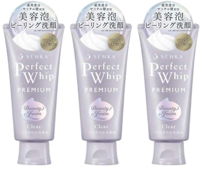 

Премиальный Perfect Whip Clear Beauty Foam Пилинг для умывания 120г тусклая кожа и акне x 3 [Для профилактики] (Бутылки 120 г)