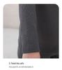 Women's Thermal Underwear Set: Mid-Neck German Fleece for Middle-Aged & Elderly