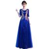 Długa Chińska Sukienka do Tańca i Chóru Damska