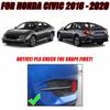 2X Chrome Rear Fog Light Lamp Foglight Cover Trim for Honda Civic 2016-2018