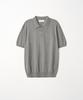 EZIO Signature Polo Knit_Melange Gray