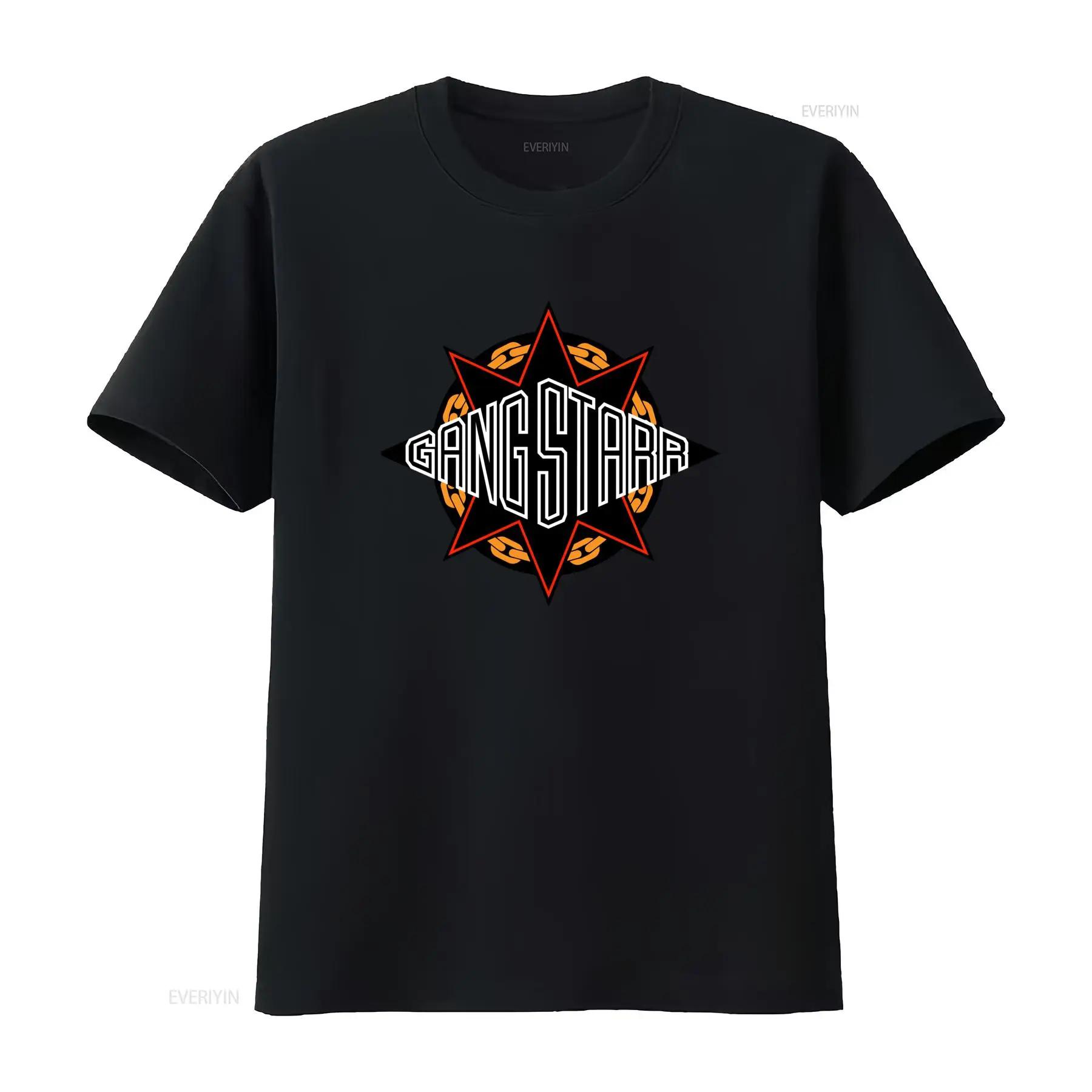 

New Gangstarr Logo T Shirt Funny Design for American Style Available in Sizes S to 5XL vintage Washed streetwear graphic 5XL різнокольоровий