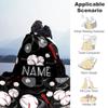 Ball Style Personalized Text Blanket Multi-purpose Personalized Blanket Durable Comfort Suitable for Sofa Picnics Couch Home Decor