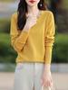 2026 Autumn/Winter Women's Elegant European Style Round Neck Beaded Knit Sweater