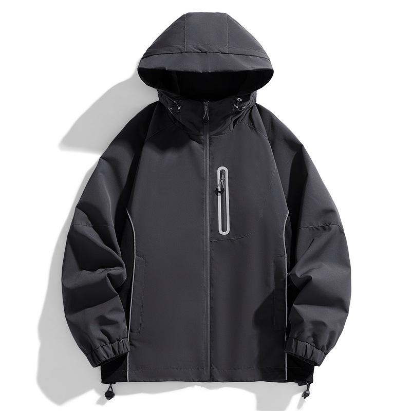 

Осенняя новая мужская куртка, модная свободная повседневная куртка для альпинизма, водонепроницаемая куртка 3XL