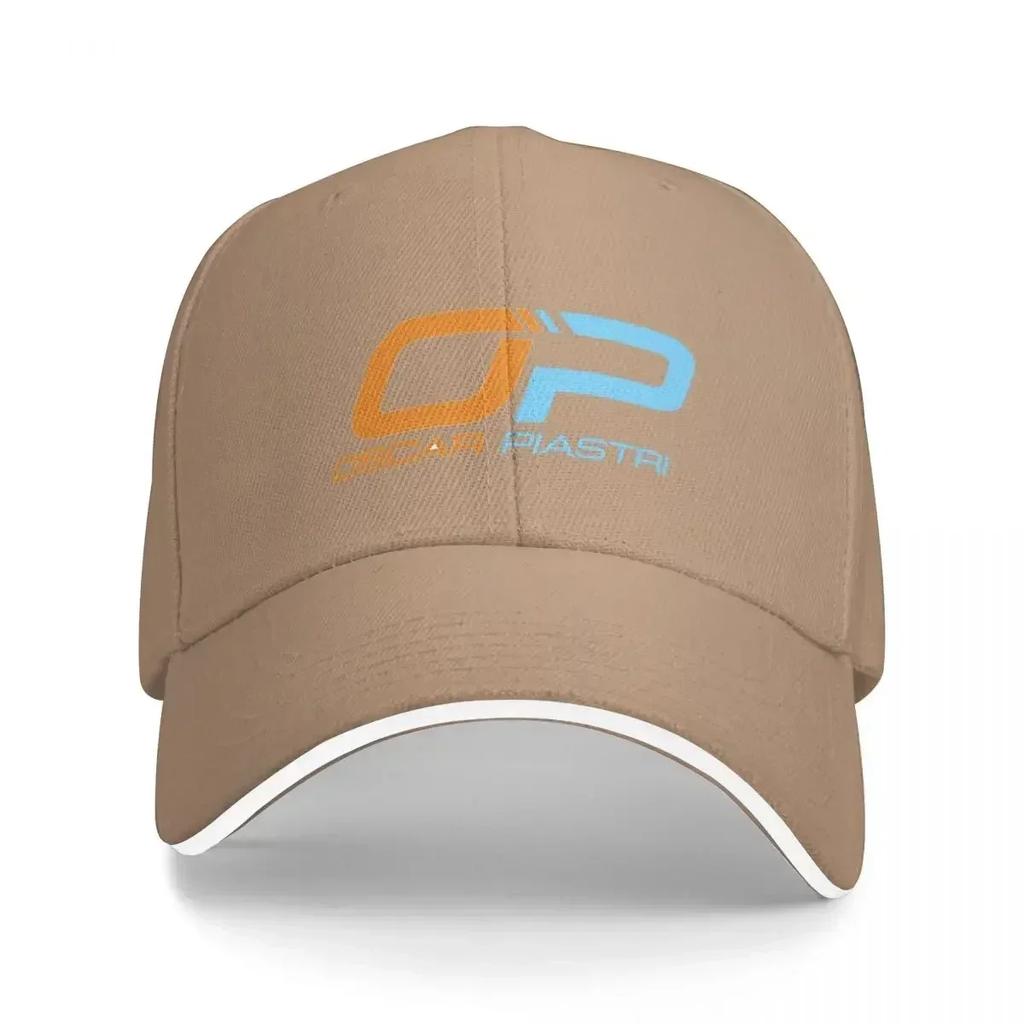 Oscar Piastri Logo Baseball Cap Luxury Man Cap Rugby Hat Baseball Cap Girl'S Hats Men's