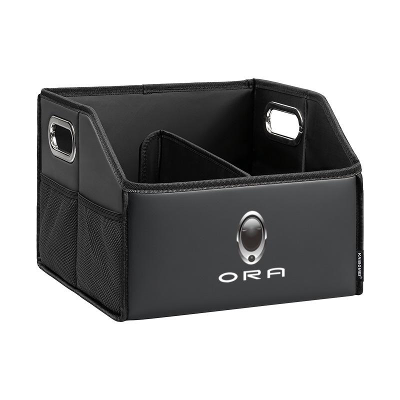 ORA Cat Car Trunk Foldable Storage Box: Versatile Storage for Good Cat, Ballet Cat, Lightning Cat, and Punk Cat Models.