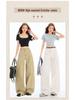 New Women's High Waist Retro Wide-Leg Jeans - Autumn/Winter Collection