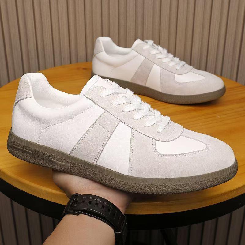 Spring and summer new casual shoes versatile retro real business board shoes light sports shoes men's shoes