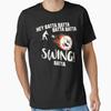 Swing Batta Baseball Essential T Shirt Vintage Casual Comfortable Designer Clothes Soft Versatile Unisex Streetwear