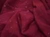 Stars Sequins Pleated Chiffon Fabric Bronzing By The Meter for Clothing Hanfu Dresses Sewing Plain Thin Textile Soft Breathable